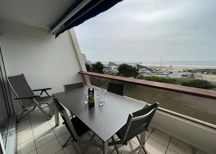 Appart. 2 Pieces A 100m De La Plage, 4 Couchages, Parking, Lave-vaisselle, Animaux Admis - Fr-1-224c-133 דירה