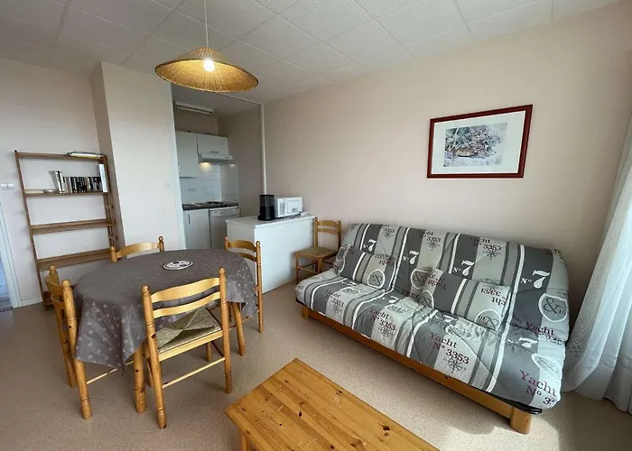 Appart. 2 Pieces A 100m De La Plage, 4 Couchages, Parking, Lave-vaisselle, Animaux Admis - Fr-1-224c-133 דירה