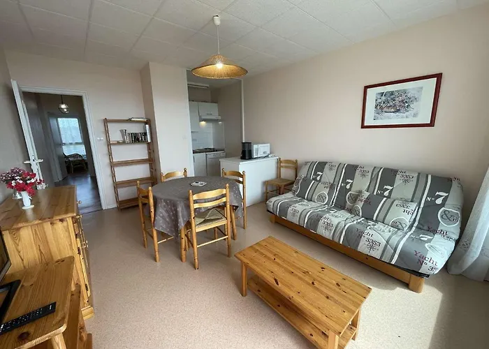 Appart. 2 Pieces A 100m De La Plage, 4 Couchages, Parking, Lave-vaisselle, Animaux Admis - Fr-1-224c-133 아파트 생장드몽